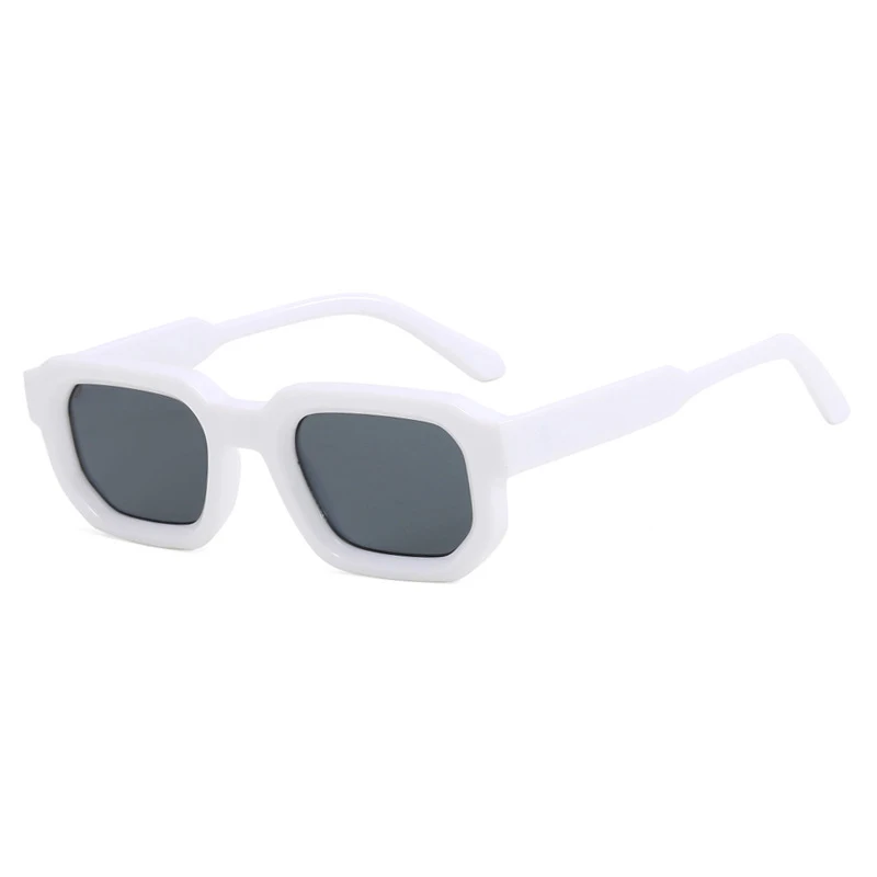 Heren Vintage Rechthoekige pc Frame Zonnebril Mode Retro Zonnebril Luxe Merk Design Shades Eyewear Dames Bril