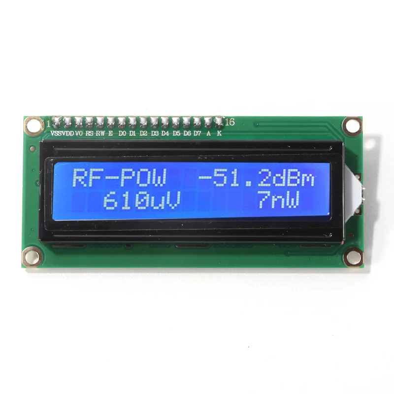 RF Power Meter 1MHz～10GHz -50～0dBm Dynamometer RF Power Attenuation Value Can Be Set