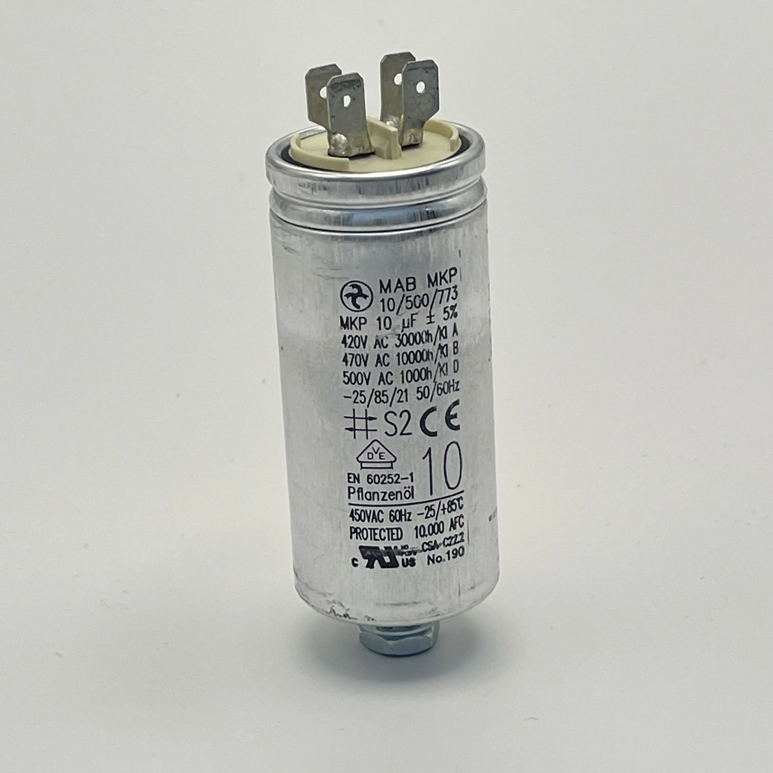 

Совершенно новый оригинальный HYDRA/MAB MKP 10 мкФ 500 В переменного тока, ламповый генератор, муфта, масляный конденсатор 25*66,7 мм