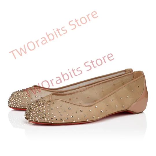 

Tabi Heels Diamond Sandals Mesh Women Shoes Shallow Sandalias De Mujer Designer Sandales Femme Luxe Shallow Tacones Sexy New In