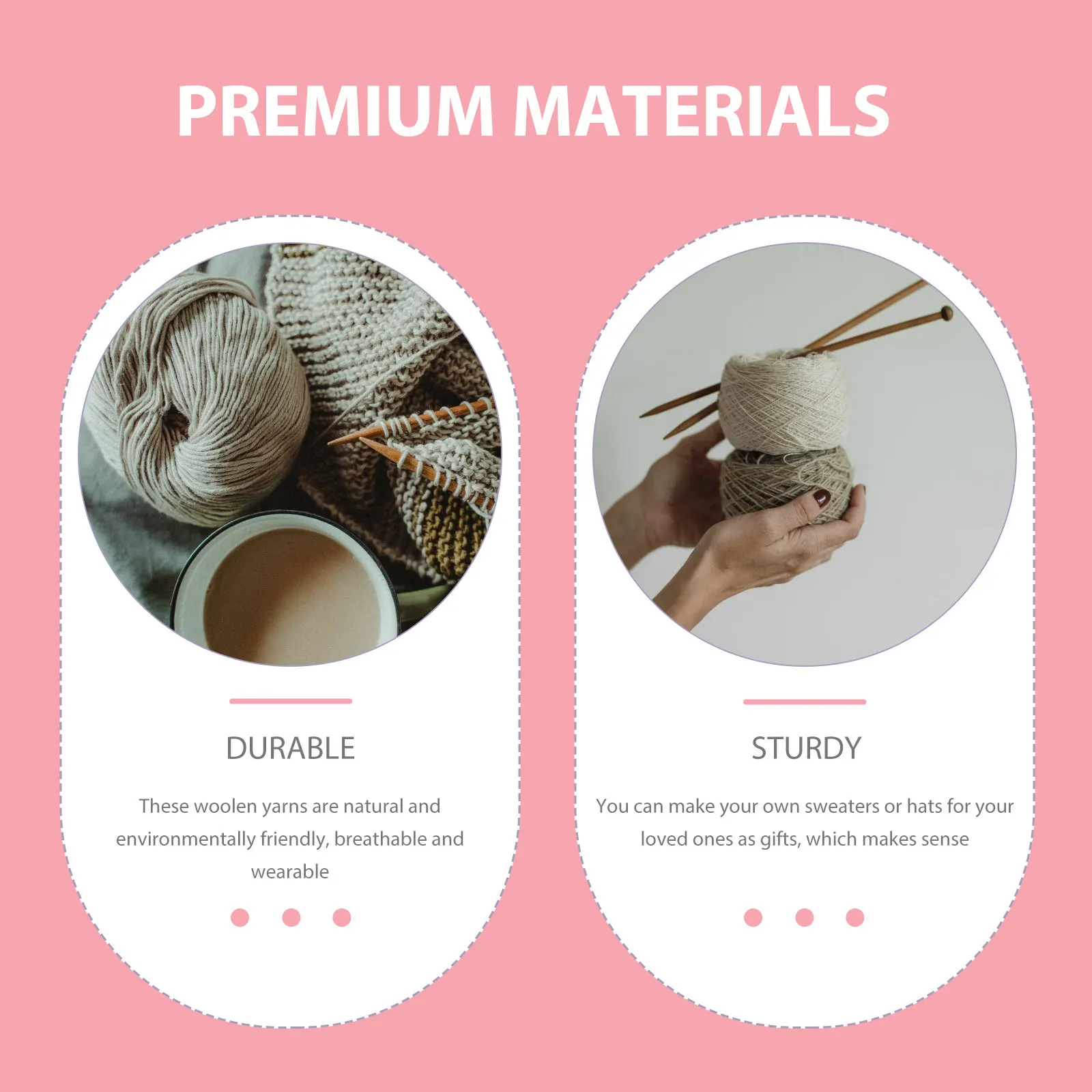 

4 Rolls Eco Friendly Cotton Yarn for Hand Knitting Scarves Neckerchiefs Gloves Mittens DIY Crafts Home Decoration Embroidery