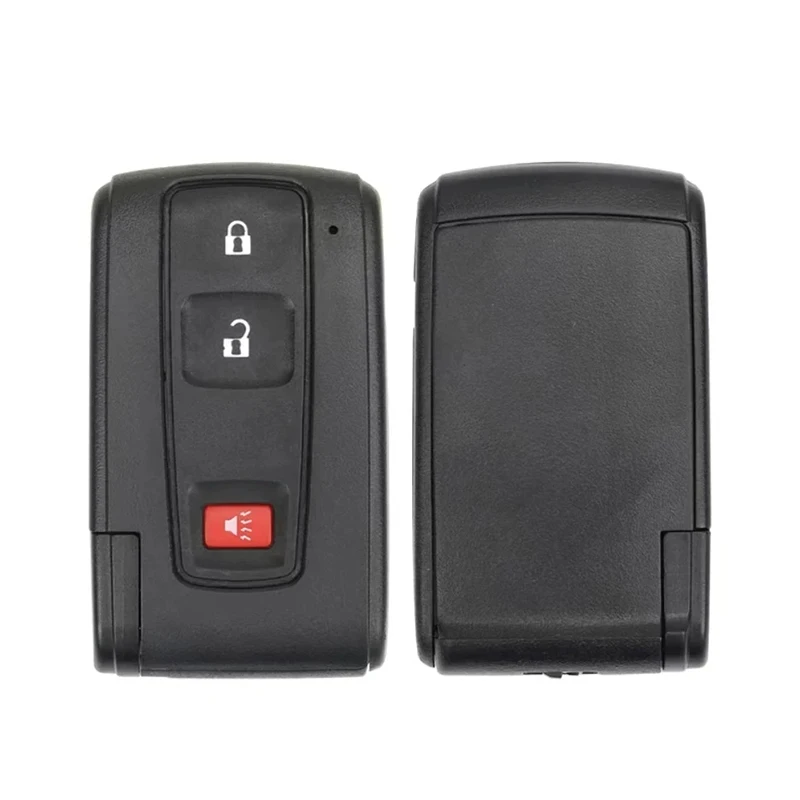 

3 Buttons Remote Car Key Shell Fob Case For Toyota Prius 2004 2005 2006 2007 2008 2009 Flip Replacement Car Accessories