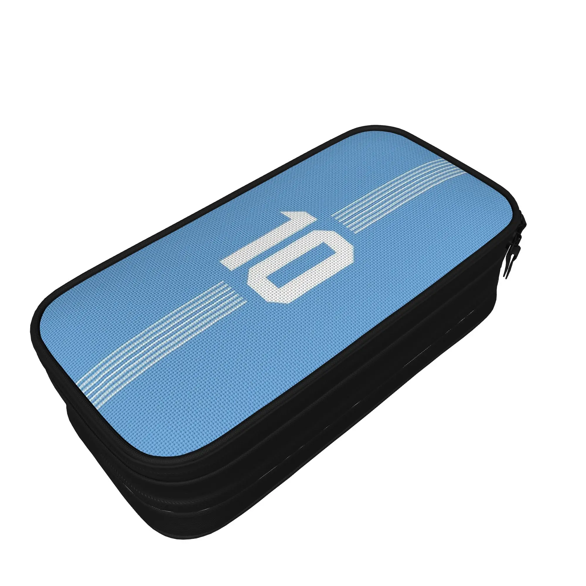 

Argentina Number 10 Football Soccer Pencil Case Mess King Pen Holder Bag for Student Large School Supplies Cosmetic Pencilcases