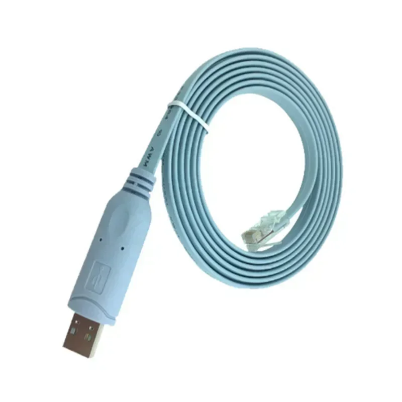 تمديد USB كابل وحدة التحكم RJ45 USB إلى RJ45 PL2303 رقاقة + RS232 مستوى شيفتر لجهاز التوجيه المحمول Cisco H3C