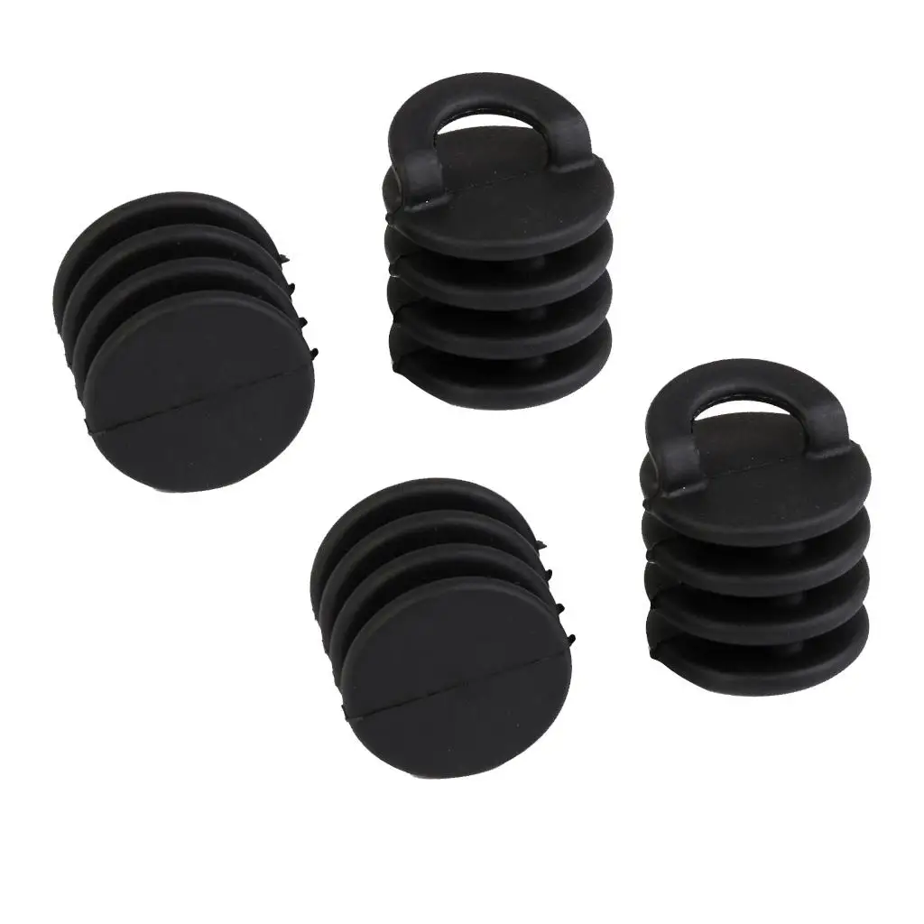 Lightweight Kayak Scuppers Plug Replacement Accessory Plastic Stoppers for Canoe Boat Marine Use