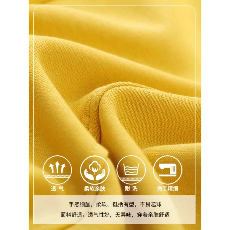 سروال Scimitar أصفر مستقيم الساق للنساء، وسراويل رياضية شتوية أنيقة، صغير الحجم يغطي الورك عالي الخصر #5