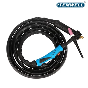 Torç kaynağı, TIG kaynağı, Argon arkı Kaynak Tabancası, Tungsten Ark Kaynak Tabancası, Arayüzler ve Avrupa, WP-26, WP-26FV, 3, WP26, WP26FV, 200A 12-en çok satan, meşale, tıg kaynağı, yüksek frekanslı №11