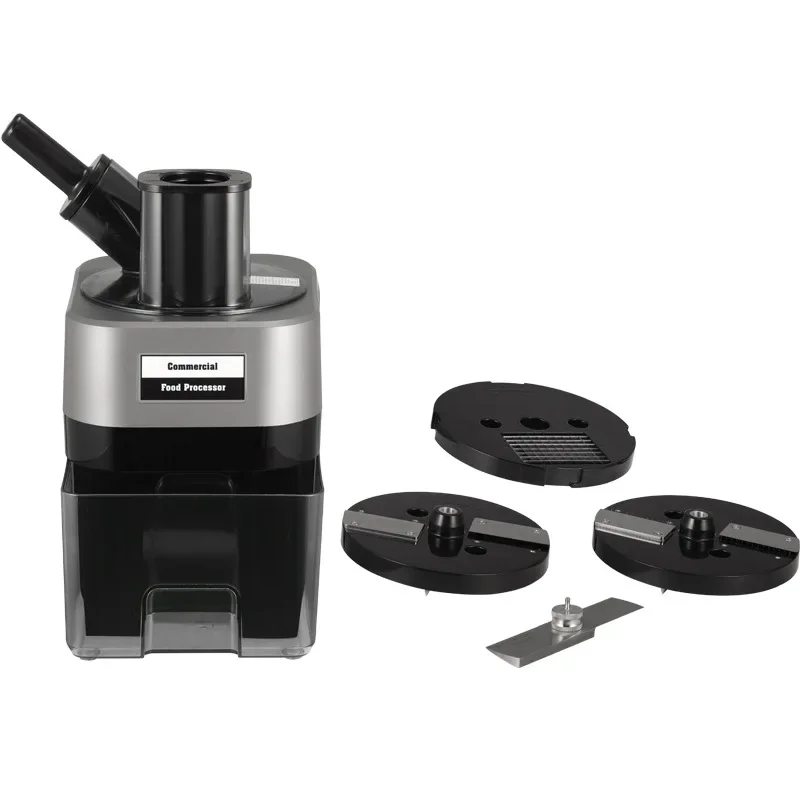 Commercial multi-function vegetable cutter, slicing, shredding, dicing, food processor