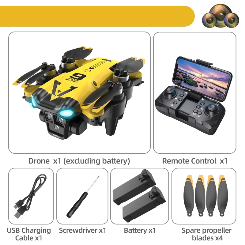 B9 Pro Foldable RC Drone 8