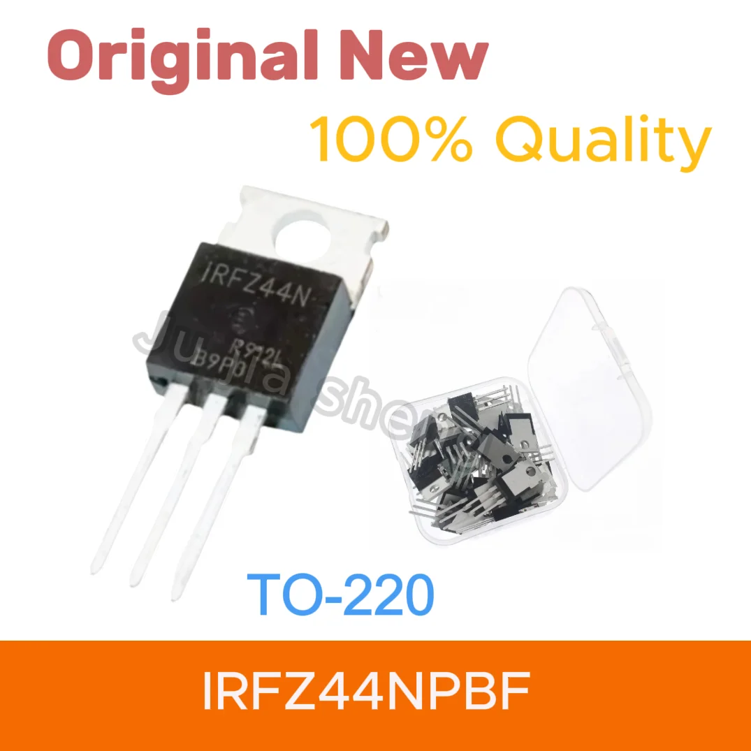 

20PCS IRFZ44NPBF IRFZ44N TO-220 N-channel power MOSFET DIODE IC integrated circuit in stock