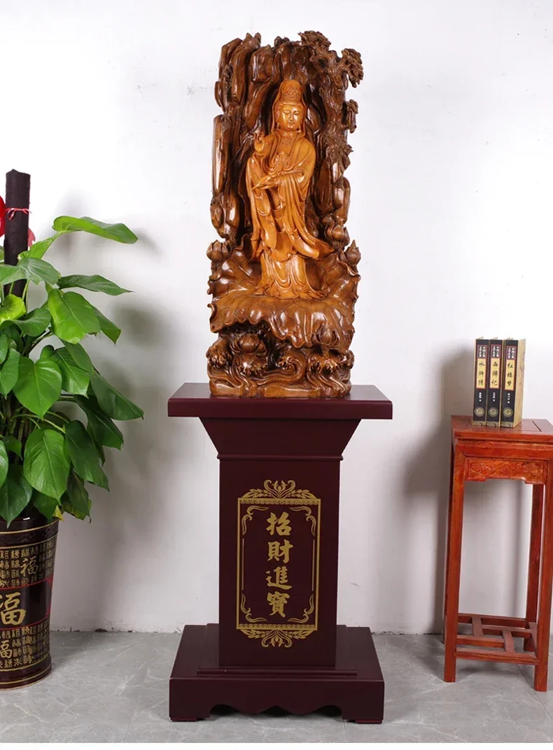

Напольные украшения Lucky Guanyin, украшения для открытого магазина, статуя Будды для гостиной, мебель для зала Enshrine