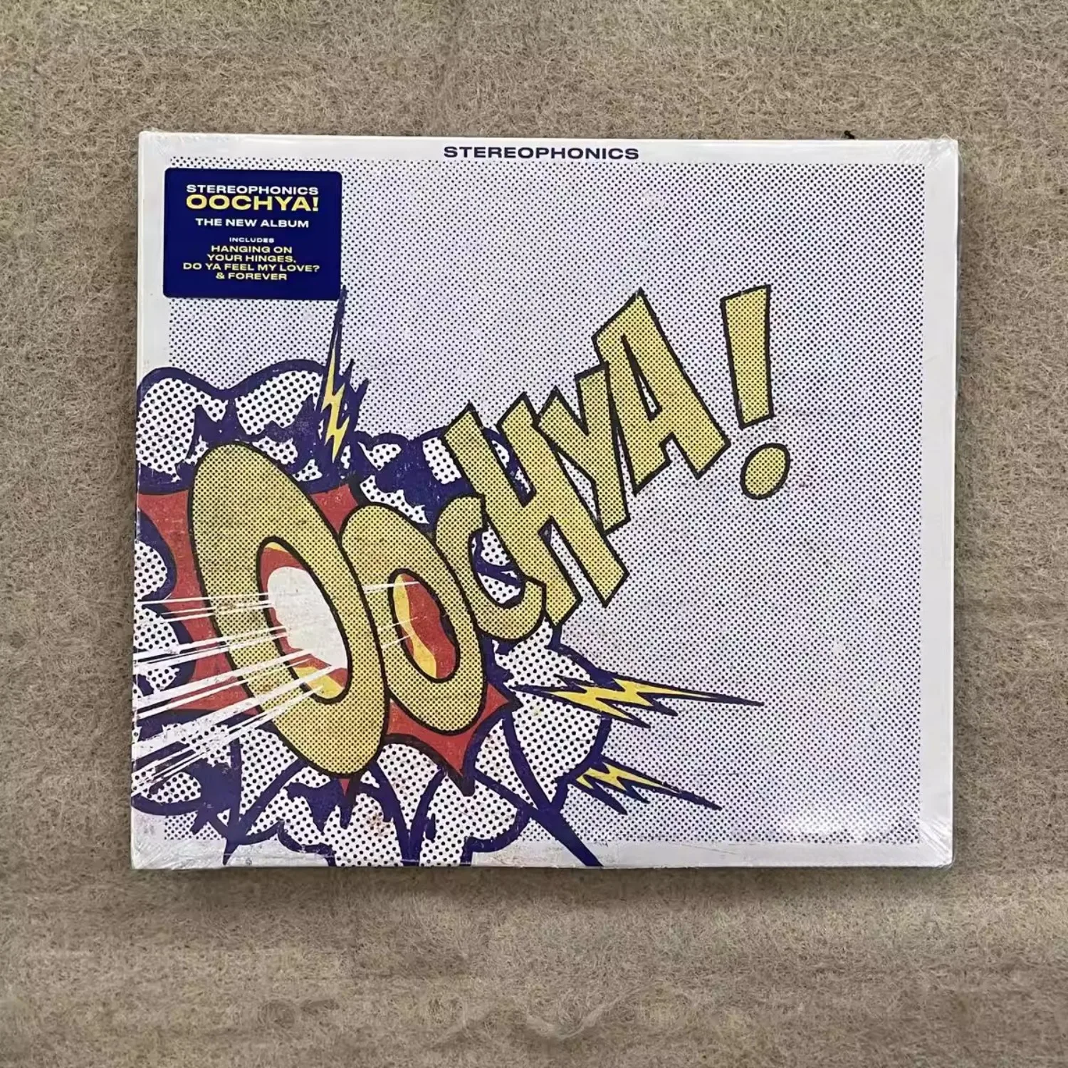 

Stereophonics Oochya! CD Rock Music Album Released in 2022 Distinctive Vocals and Dynamic Rock Sounds for Music Enjoyment