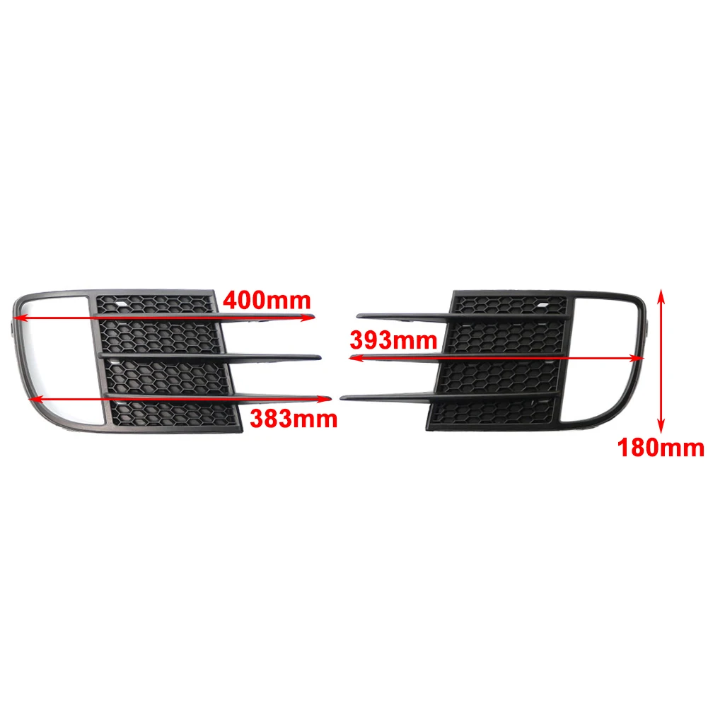 Car Front Light Fog Cover Lamp Hood Trim For VW Golf 6 MK6 GTI GTD 2008 2009 2010 2011 2012 2013 5K0853665C 5K0853666C