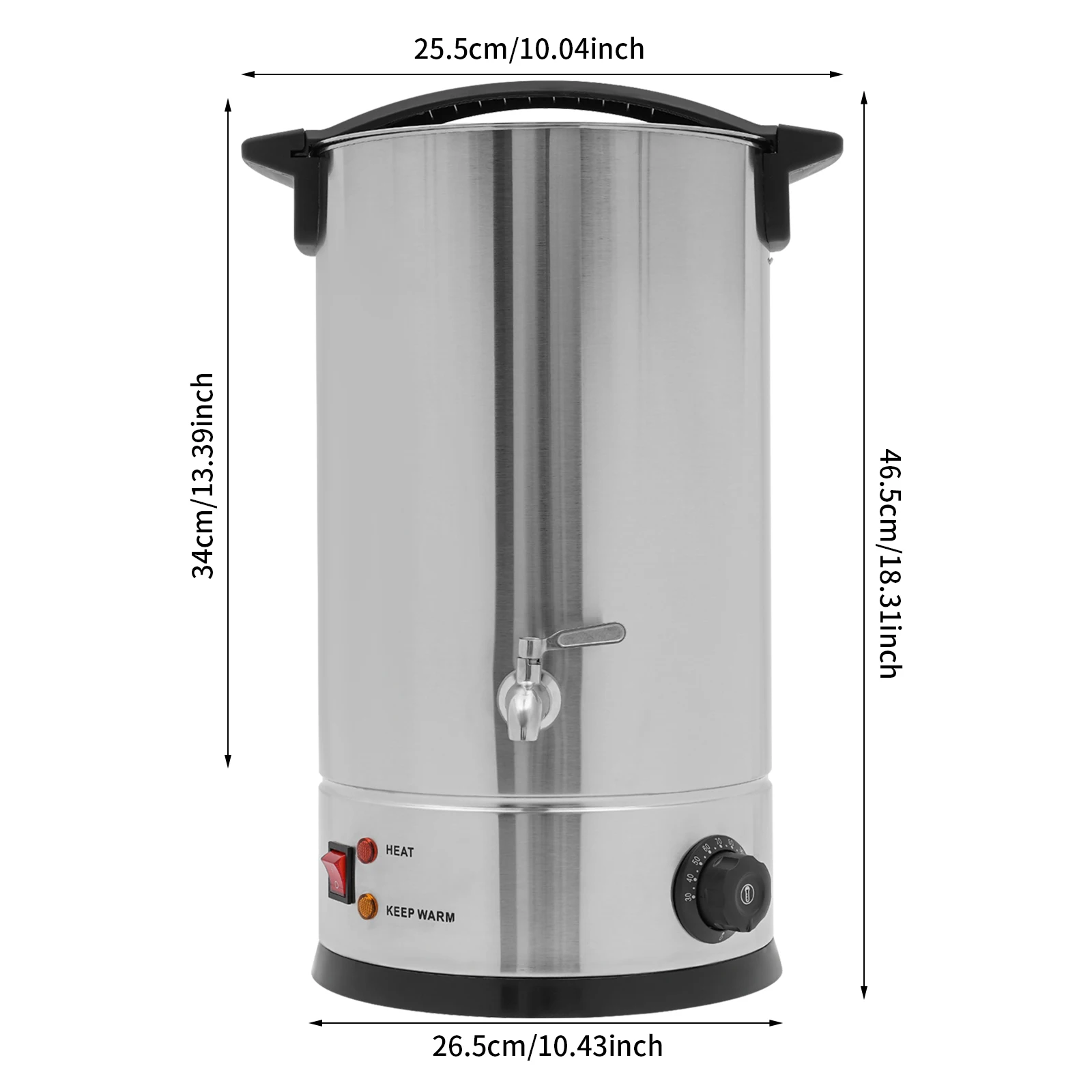 8/10/12/15L Wax Smeltoven voor Kaarsen Maken Reparatie Grote Capaciteit Gemakkelijk te Gebruiken Schone Kaars Productie 30-110 ℃   1800W