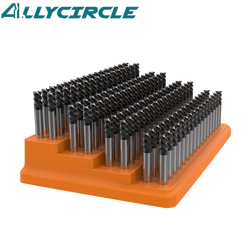 1PC BT30 BT40 BT50 Drill Bit Storage Box ER16 ER20 ER25 ER32 ER Spring Collets Storage Box Plastic Case for CNC Milling Cutter