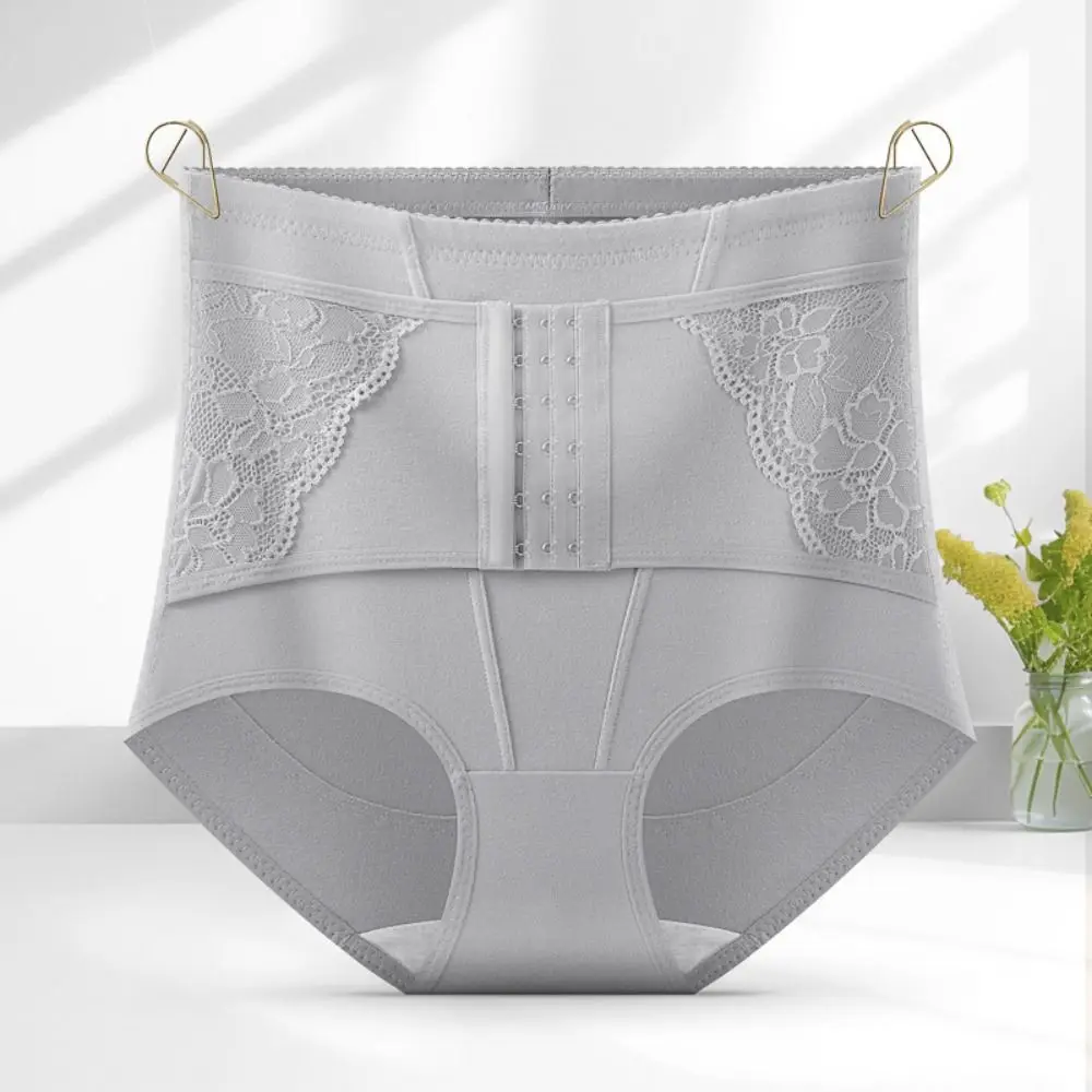 Lace Flower Postpartum Body Shapers Shapewear Belly Contracting Butt Lifter Briefs High Waist Tummy Control
