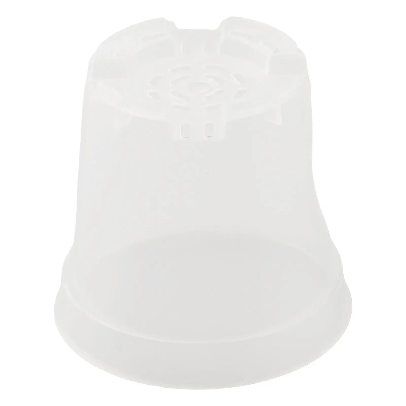 10 Transparent Plastic Pots with Drainage Holes Essential for Growing Orchids Succulents and More Indoors and Outdoors