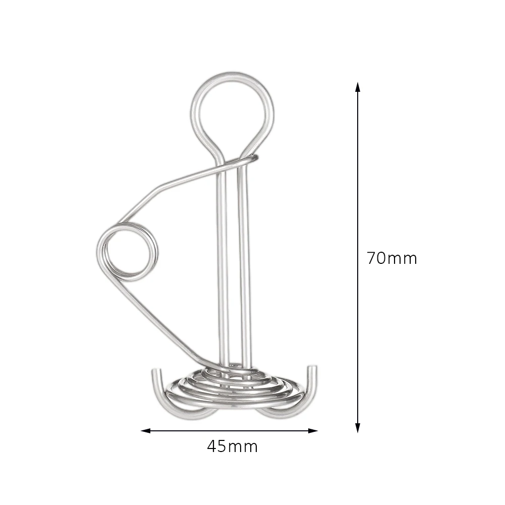 Windproof 5PCS Rope Buckle Retractable Spring Design Outdoor Camping Octopus Deck Ground Nails High Strength Tent Stakes