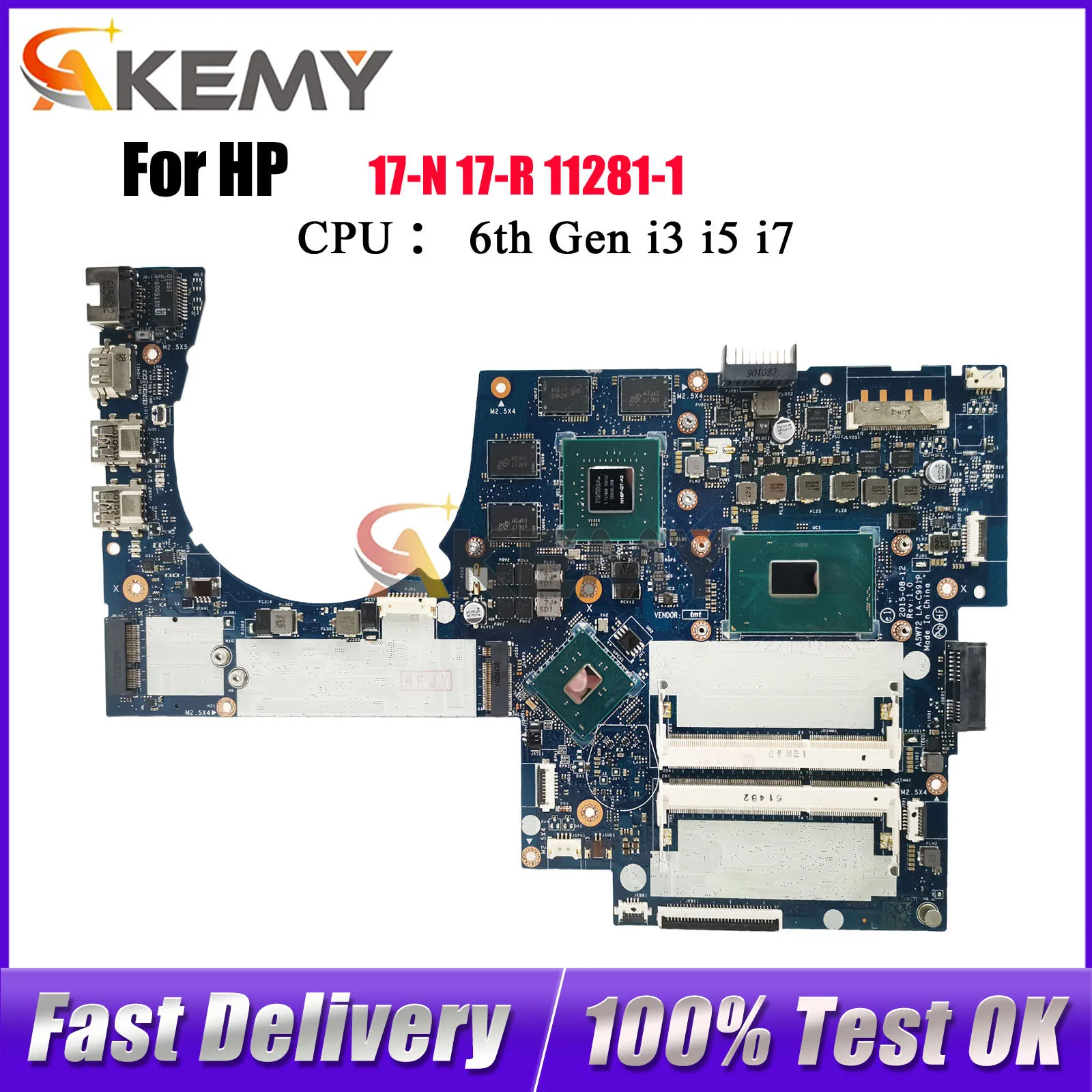 

LA-C991P Материнская плата для ноутбука HP Envy 17-R 17-N 17T-N с процессором i7 GTX950M 4 ГБ графического процессора 832319-601 829068-601 100% полностью протестировано