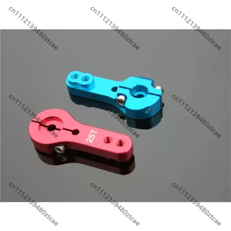 25T CNC Machined Metal Servo Arm Steering Horn Fit MG995 MG946 MG996 Futaba Servo For RC Model Vehicle Boat