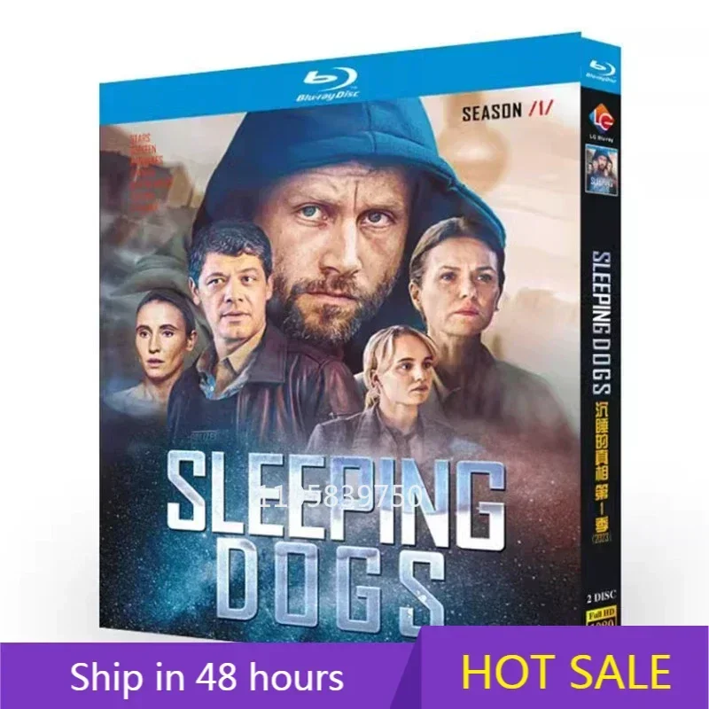 Schlafende Hunde (2023) 2-Disc 1080P HD All Region New Box Set German & English Audio Blu-ray Disc DVD