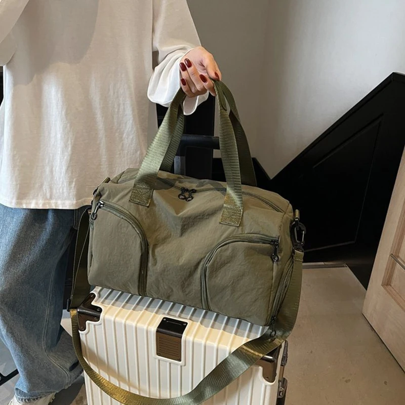 여행 가방, 여성용 경량 피트니스 가방, 여행용 여성용 휴대용 가방, 출장 및 여행용 수하물 가방