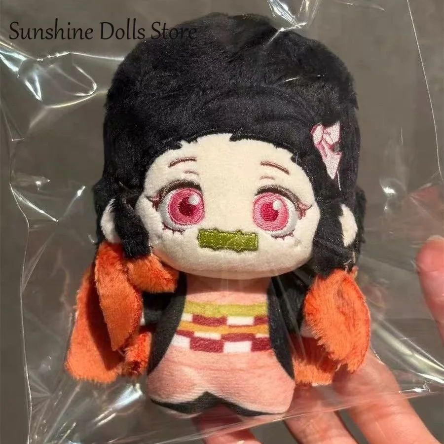 

Anime Kamado Nezuko Adorable Print Plush Cotton Doll Starfish Body Dolls 10CM Bag Pendant Toys Plushie Gift