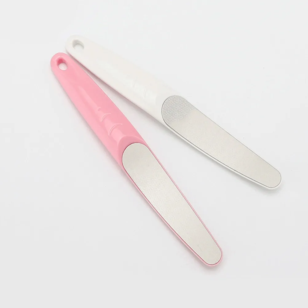 

4Pcs Stainless Steel Nail Files Compact Manicure Pedicure Tools Random Color Creative Nail Files Manicure Tool