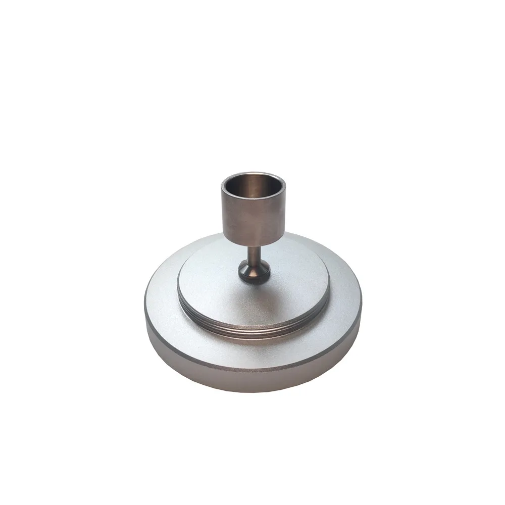 Tiodw Heat Stand with 18/29mm Female Grade 2 Titanium Post 6061 Aluminum Base and Shield