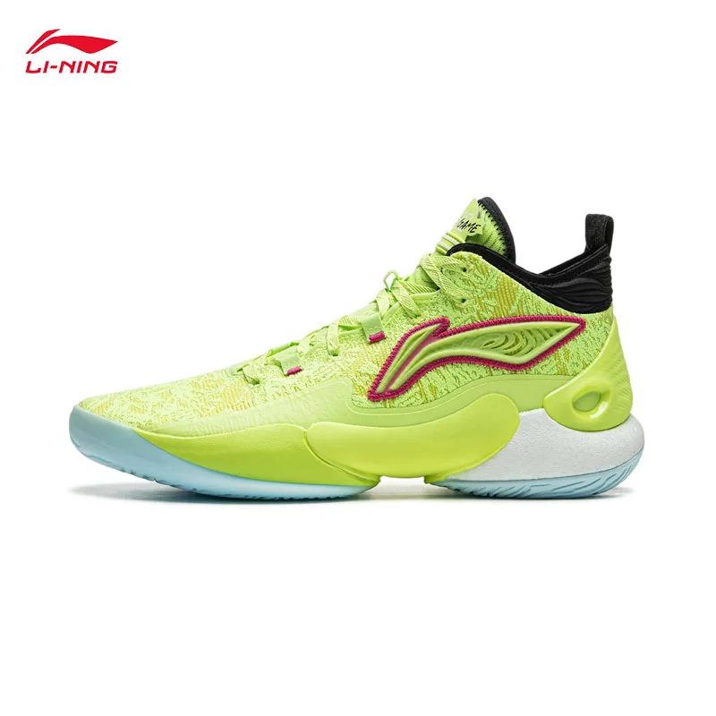 

LI-NING YUSHUAI XVIII Мужские баскетбольные кроссовки BOOM Cushion Стабильная поддержка Профессиональная спортивная обувь Кроссовки для соревнований ABAU087