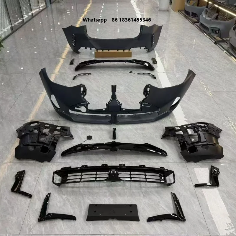 For X3 G45 Upgrade to M Tech m Sport Front Bumper Rear Bumper X3 G45 Car Bodykit New G45 Car Conversion Kit