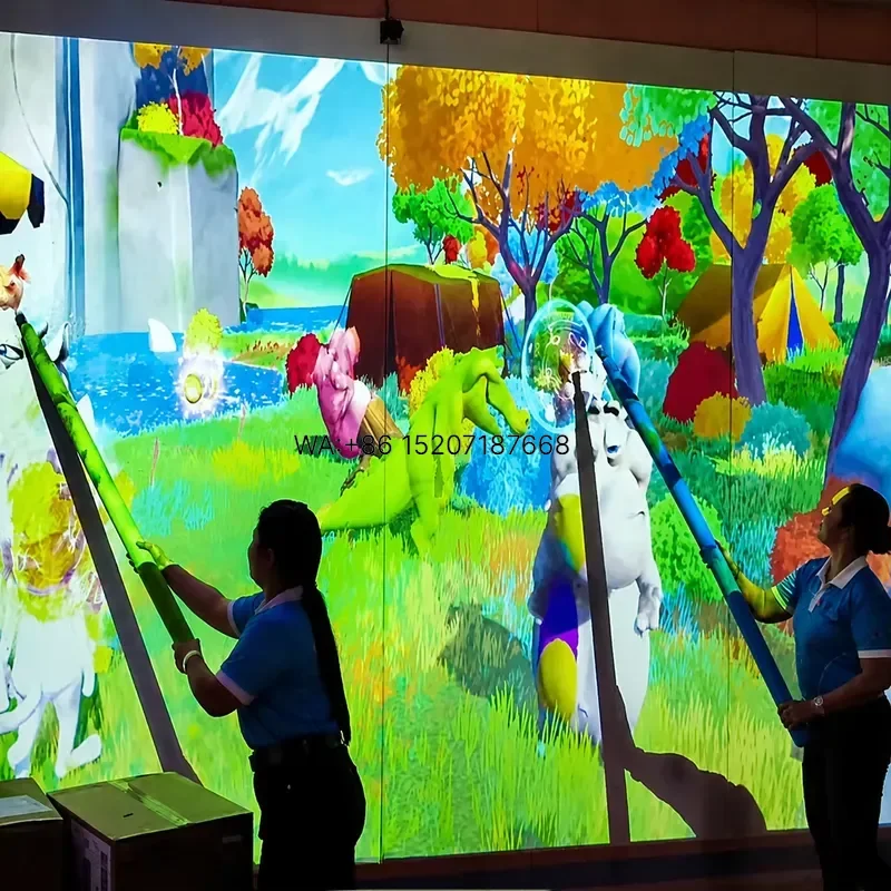 Wmwmnu Manufacturer Wholesale Interactive Wall Projection Game with Software Upgrade Remote Maintenance and Cloud Control