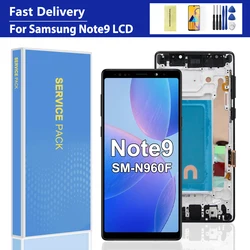 TFT Quality Note 9 LCD Touch Screen Digitizer Repair Parts For Samsung Note 9 Display with Frame N960F N960D/S Replacement