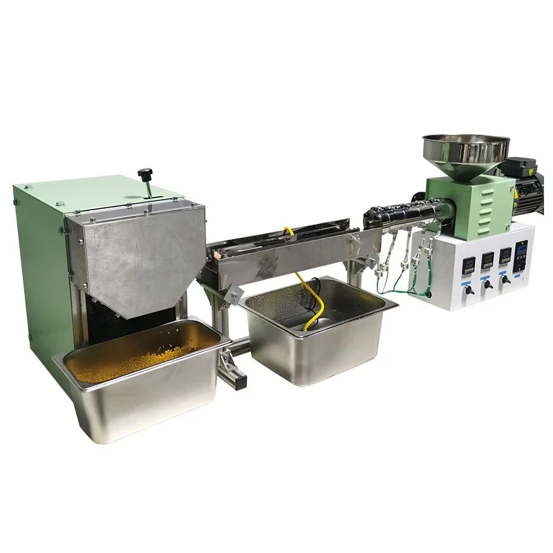 Micro Extruded Plastic Granulator High Efficiency Small Desktop Granulator SJ25/SJ35 Plastic Modification Formula Laboratory