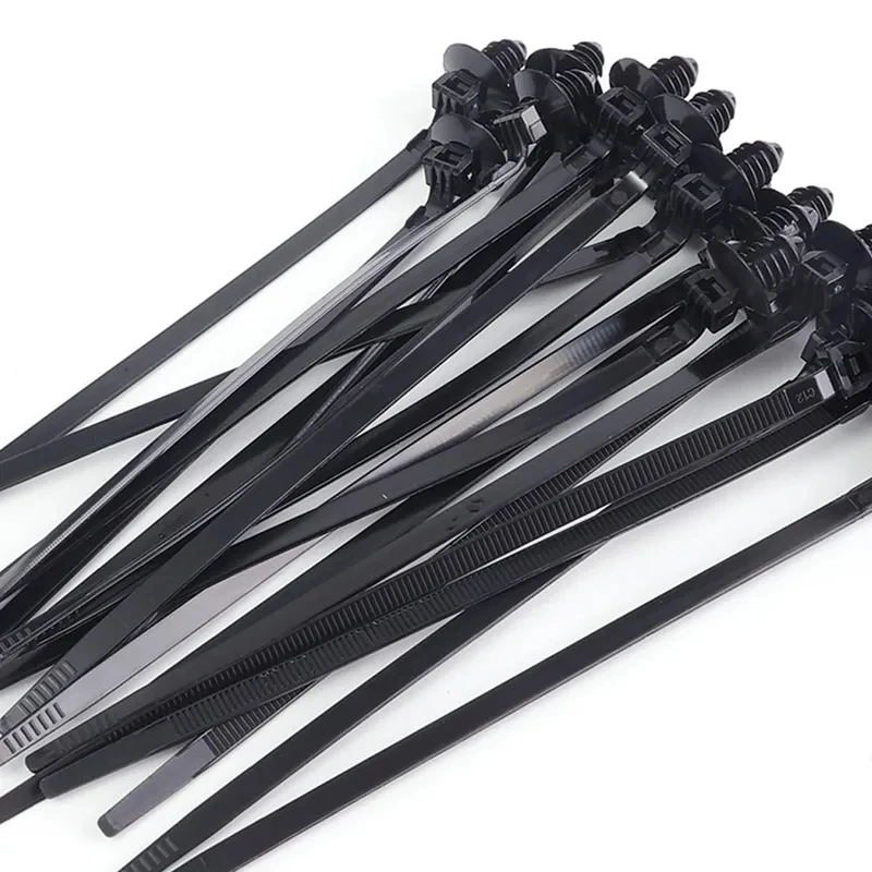 

Nylon Self-Locking Screw-Mount Zip Tie – Engine Bay Wiring Loom Retainer