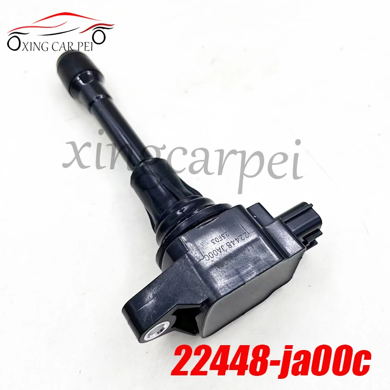 New 1pc Genuine Ignition Coil 22448JA00C 22448-JA00C For Nissan Altima Rogue Sentra Versa Infiniti Auto Part