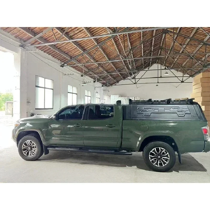 KQX 4WD Waterproof Offroad Pickup Truck Caps Topper with Glass Window 5/6FT
