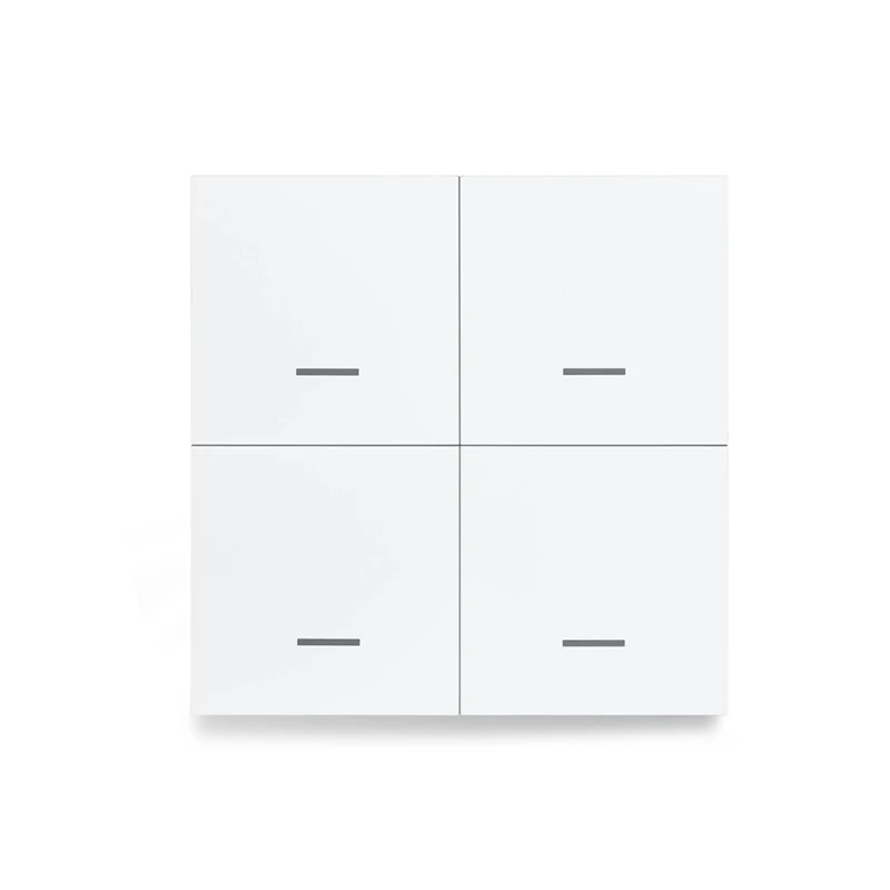 

Graffiti Zigbee Scene Switch Zigbee Scene Switch ABS Zigbee Scene Switch 4-Button Scene Switch Support Home Assistant