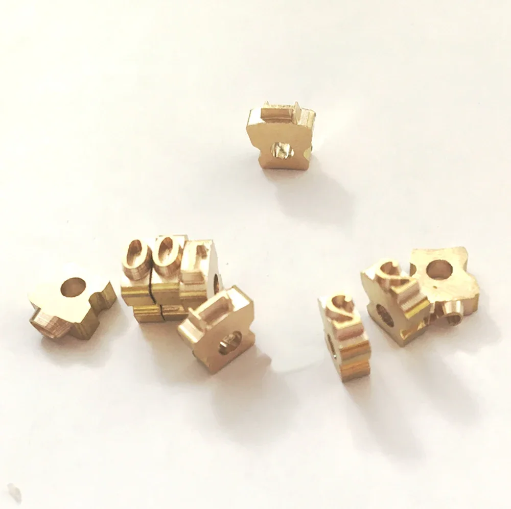 Brass letters EXP MFG LOT copper numbers 0-9 hot stamp brass characters for coding machine