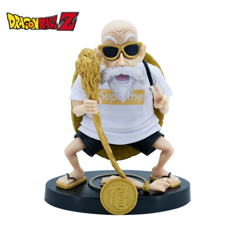 Dragon Ball ROSHI Trendy Brand Martial Arts Wealthy SKR Trendy Clothing Trendy Play Doll Model Desktop Decoration Car Ornament