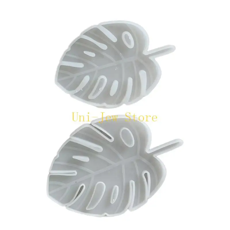 40GB Crystal Epoxy Fold Lá lưu trữ khay khuôn Khay lưu trữ Fruit Tấm trang trí