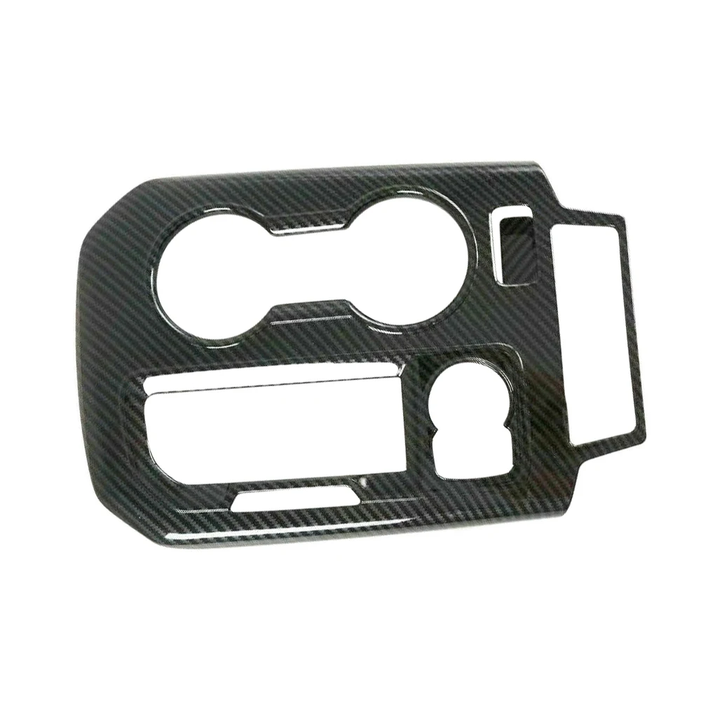 Carbon Fiber Gear Shift Box Panel Cover Trim For Chevrolet Blazer 2019 2020 2021 2022