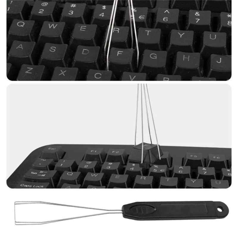 B2EF Easily Remove AntiStatic IC Puller Efficient Keycap Puller For Extracting Mechanical Keyboard Switches Easy to Use