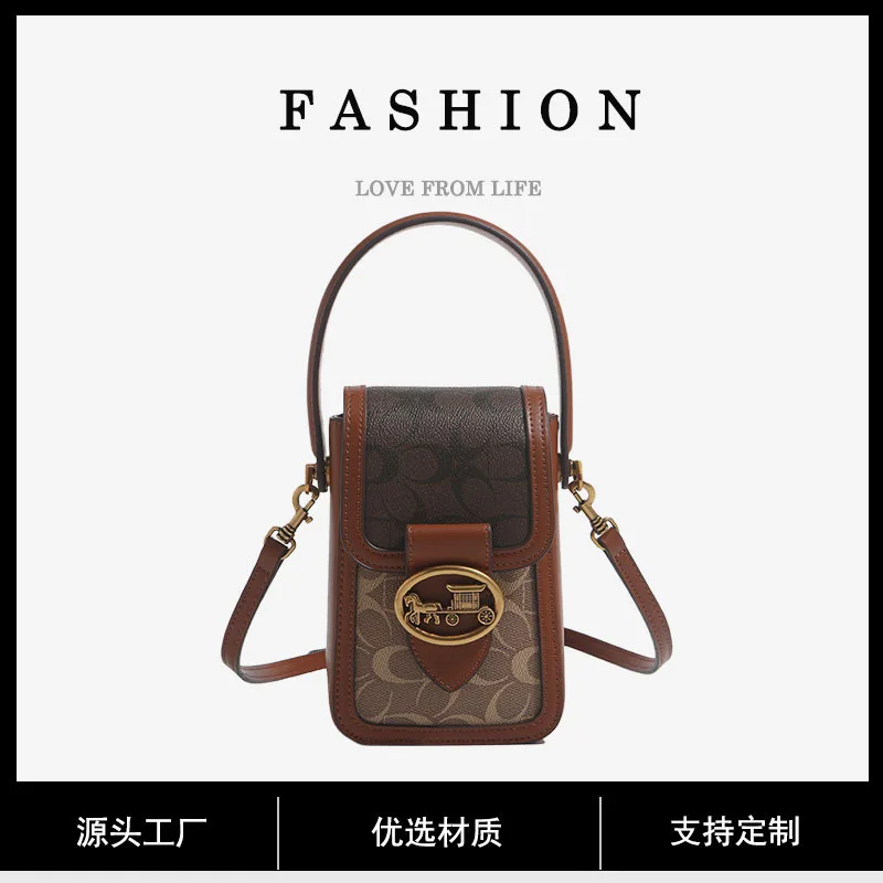 

New Unique Design Women Phone Bag 2026 Simple Casual Versatile Fashion Mini Shoulder Crossbody Bag for Daily Wear