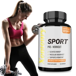 Sport Pre Workout - Helps with Energy, Endurance, Muscle Mass and Focus