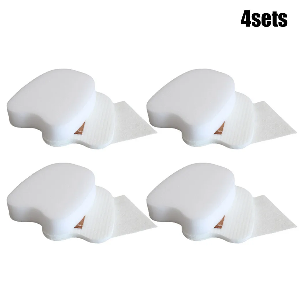 

New High Quality Hot Practical Filters Vacuum Cleaner 1084FTV320 4PCS Foam For Shark Rocket Zero-M Replacement