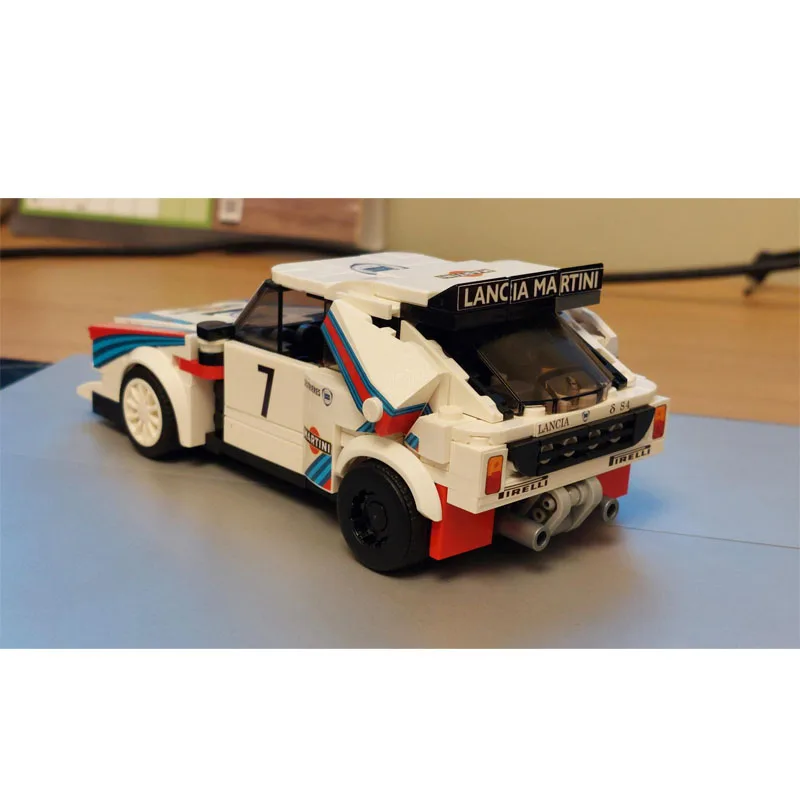 MOC-161240 Model Blok Bangunan Mobil Balap Olahraga Ikonik Klasik 1990-an Baru, 419 Bagian, Hadiah Mainan Ulang Tahun untuk Anak Laki-laki dan Anak-anak