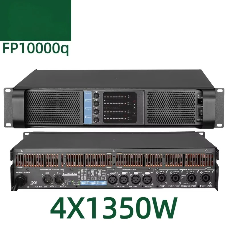 

Усилитель FP10000q 4X1350 Вт Профессиональный усилитель мощности 4 канала 10000 Вт Динамики Усилитель мощности Звуковое оборудование
