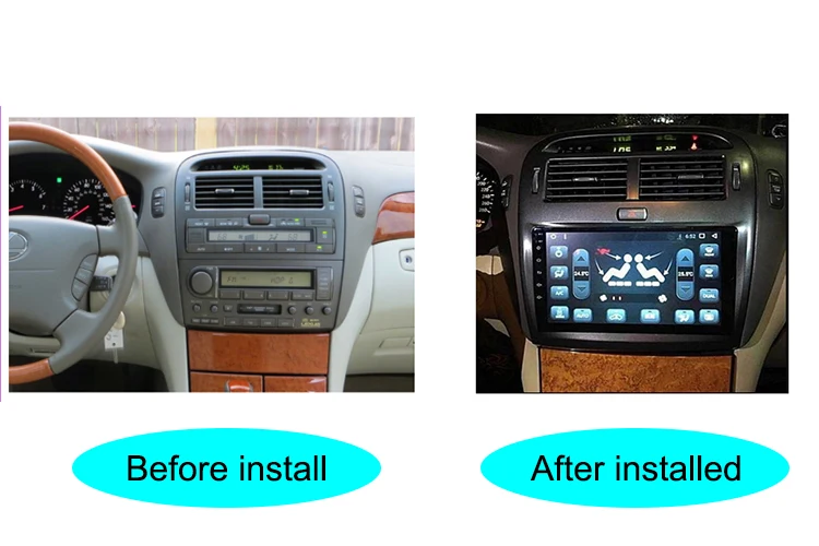 Best Selling Android Car MP3 Player Car DVD Navigation Radio Player LS430 2001-2006