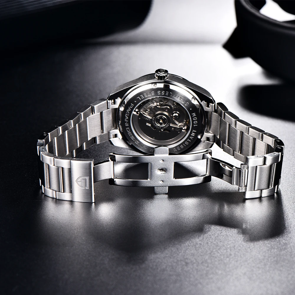 PAGANI DESIGN A150 40MM Men\'s Mechanical Watch Luxury Sapphire Glass Men\'s Automatic Watch 100M Waterproof Reloj Hombre